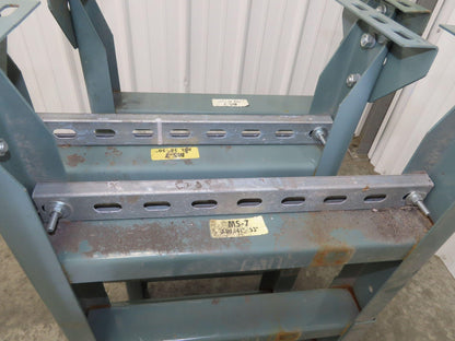 Hytrol MS-7 18"W Conveyor Leg Stationary Floor Support 33-5/8" to 45-5/8"H