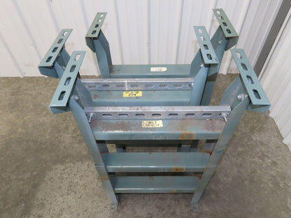 Hytrol MS-7 18"W Conveyor Leg Stationary Floor Support 33-5/8" to 45-5/8"H