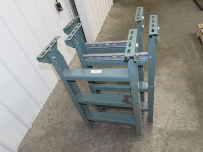 Hytrol MS-7 18"W Conveyor Leg Stationary Floor Support 33-5/8" to 45-5/8"H