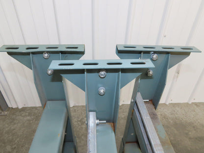 Hytrol MS-7 18"W Conveyor Leg Stationary Floor Support 33-5/8" to 45-5/8"H