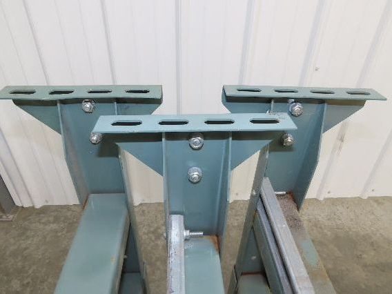 Hytrol MS-7 18"W Conveyor Leg Stationary Floor Support 33-5/8" to 45-5/8"H