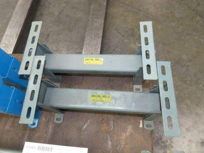 Hytrol MS-2 16"W Conveyor Leg Stationary Floor Support 10" to 13"H