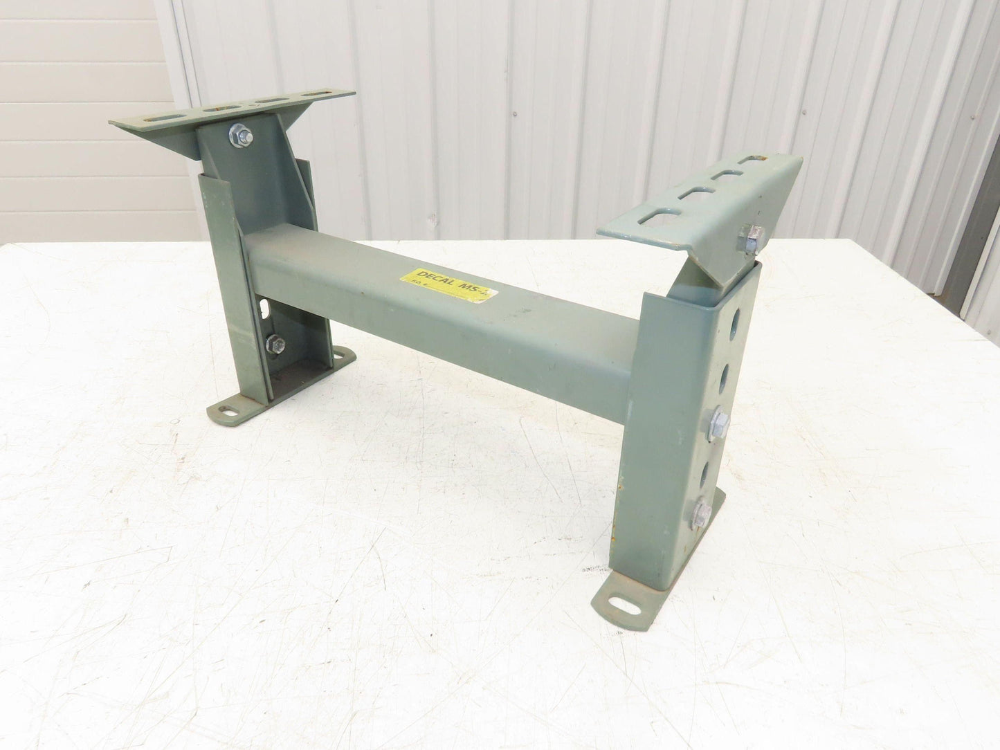 Hytrol MS-2 16"W Conveyor Leg Stationary Floor Support 10" to 13"H