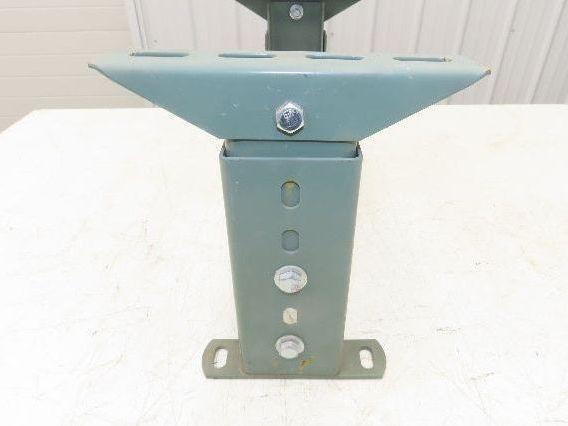 Hytrol MS-2 16"W Conveyor Leg Stationary Floor Support 10" to 13"H