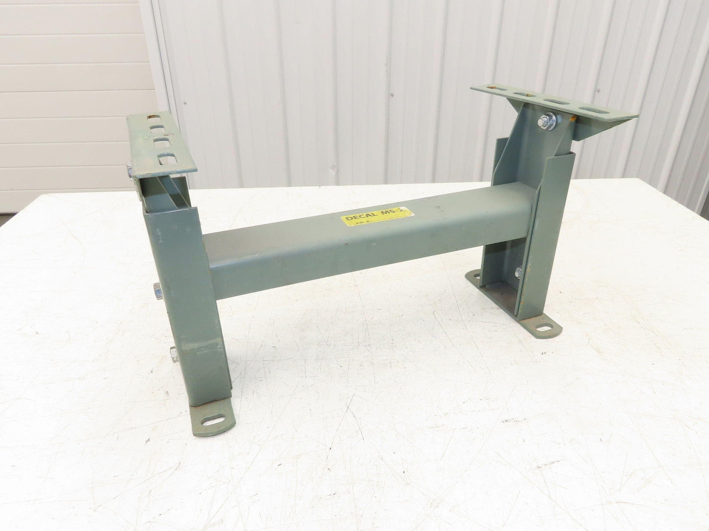 Hytrol MS-2 16"W Conveyor Leg Stationary Floor Support 10" to 13"H
