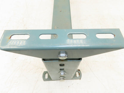 Hytrol MS-2 24"W Conveyor Leg Stationary Floor Support 10" to 13"H
