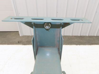 Hytrol MS-2 24"W Conveyor Leg Stationary Floor Support 10" to 13"H