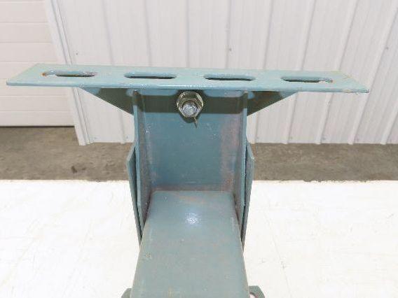 Hytrol MS-2 24"W Conveyor Leg Stationary Floor Support 10" to 13"H