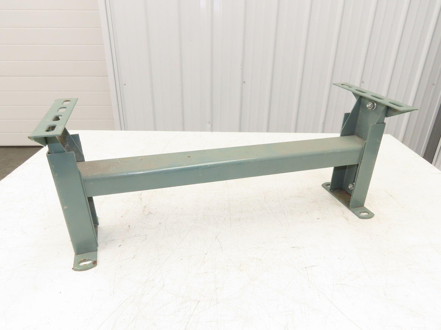 Hytrol MS-2 24"W Conveyor Leg Stationary Floor Support 10" to 13"H