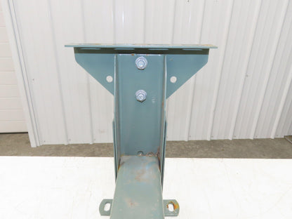 Hytrol MS-3 36"W Conveyor Leg Stationary Floor Support 12-5/8" to 15-5/8"H