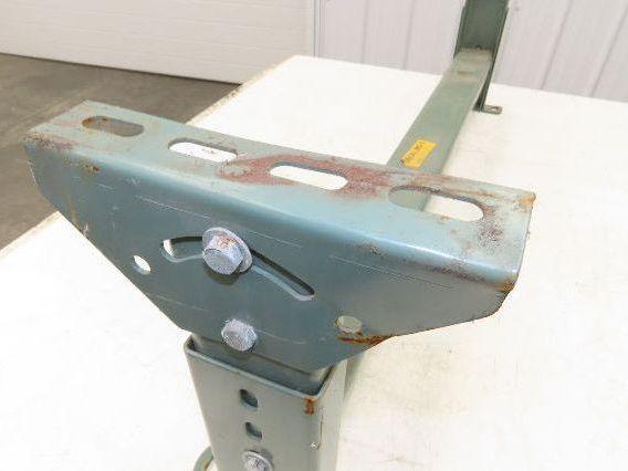 Hytrol MS-3 36"W Conveyor Leg Stationary Floor Support 12-5/8" to 15-5/8"H