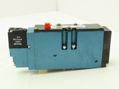 Mac 93A-AAB-000-DM-DDAP-1DN Pneumatic Air Valve 5 Port 2-way Single Solenoid 24V