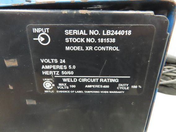 Miller XR Control Mig Extended Reach Welder Wire Feeder 24v Push Pull 30' Whip