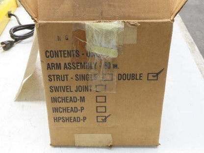 Mars DLHPS-60-P Tri-Lite Dock Loading Light Arm 60" Reach Heavy duty 24lbs Max