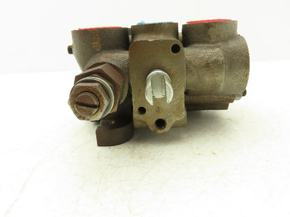 Gresen 986 533 Hydraulic Lever Valve Two Position Spring Return to Center