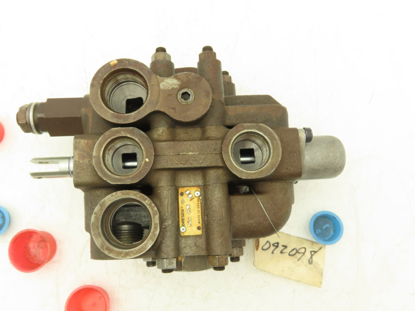 Gresen 986 533 Hydraulic Lever Valve Two Position Spring Return to Center