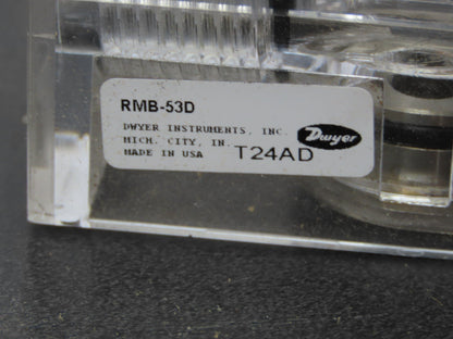 Dwyer RMB-53D Air Flowmeter 5-50 l/min Lot of 2