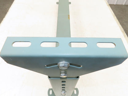 Hytrol MS-4 36"W Conveyor Leg Stationary Floor Support 15-5/8" to 21-5/8"H