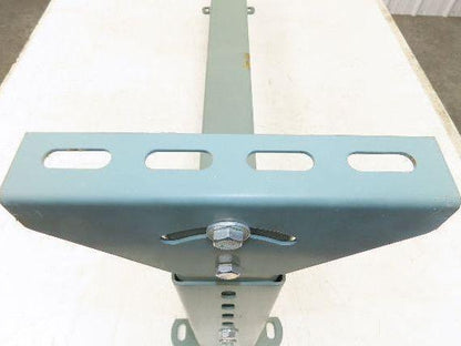Hytrol MS-4 36"W Conveyor Leg Stationary Floor Support 15-5/8" to 21-5/8"H