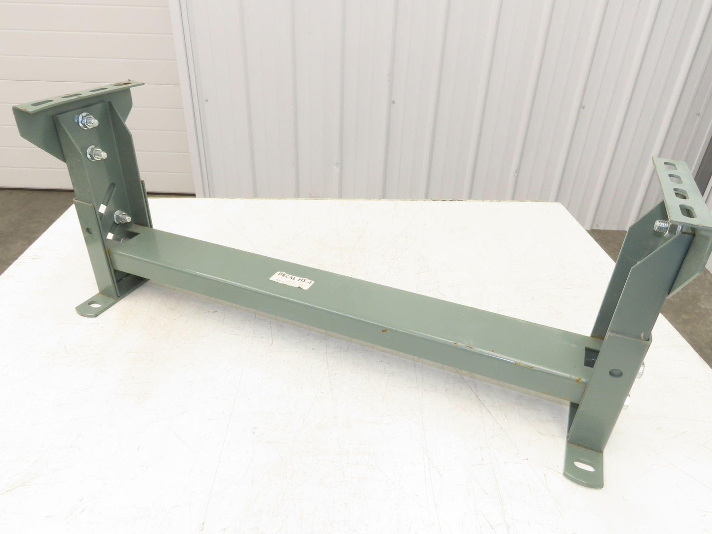 Hytrol HS-4 32"W Conveyor Leg Heavy Duty Floor Support 13-5/8" to 16-5/8"H
