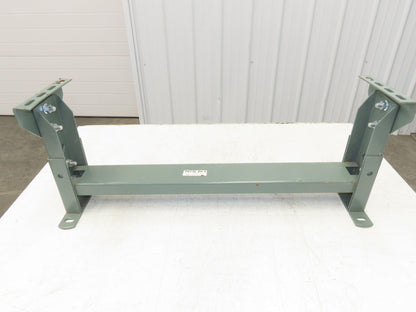 Hytrol HS-4 32"W Conveyor Leg Heavy Duty Floor Support 13-5/8" to 16-5/8"H