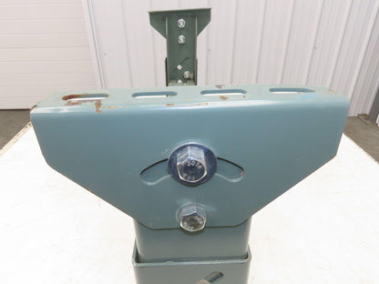 Hytrol HS-4 32"W Conveyor Leg Heavy Duty Floor Support 13-5/8" to 16-5/8"H