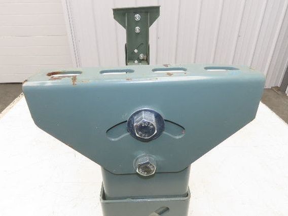 Hytrol HS-4 32"W Conveyor Leg Heavy Duty Floor Support 13-5/8" to 16-5/8"H