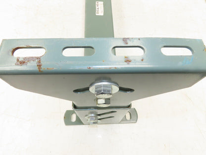 Hytrol HS-4 32"W Conveyor Leg Heavy Duty Floor Support 13-5/8" to 16-5/8"H