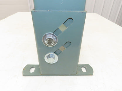 Hytrol HS-4 32"W Conveyor Leg Heavy Duty Floor Support 13-5/8" to 16-5/8"H