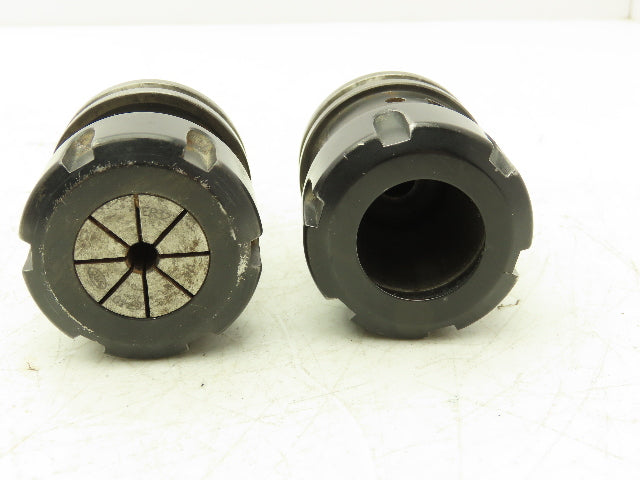 Tapered Shank ISO30 Collet Chuck Lot of 2