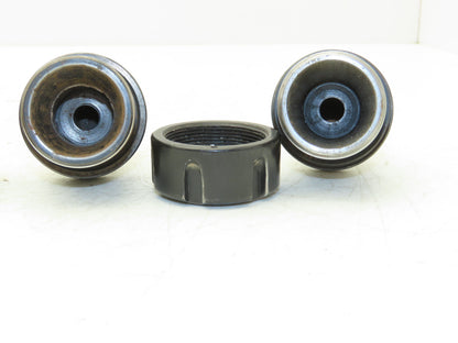 Tapered Shank ISO30 Collet Chuck Lot of 2