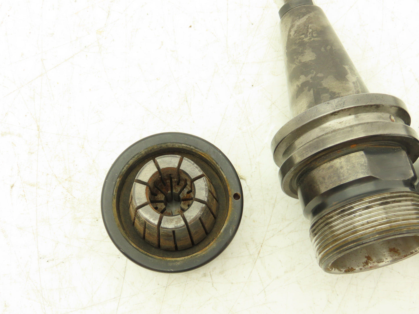 Tapered Shank ISO30 Collet Chuck Lot of 2