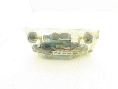 Mac 09-56-002-06 Pneumatic Air Valve /0-80psi Dual Regulator Assembly /Sub-Base
