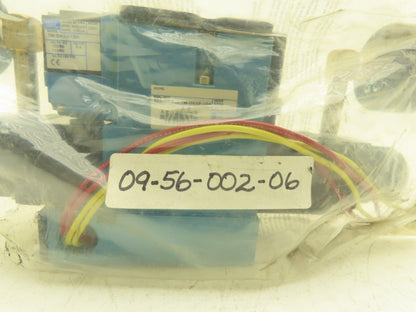 Mac 09-56-002-06 Pneumatic Air Valve /0-80psi Dual Regulator Assembly /Sub-Base