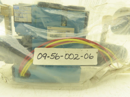 Mac 09-56-002-06 Pneumatic Air Valve /0-80psi Dual Regulator Assembly /Sub-Base