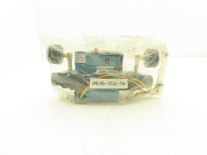 Mac 09-56-002-06 Pneumatic Air Valve /0-80psi Dual Regulator Assembly /Sub-Base