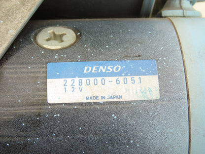 Denso 228000-6051 Industrial Heavy Duty Electrical Starter 12v CW 9-Tooth 2.5kW