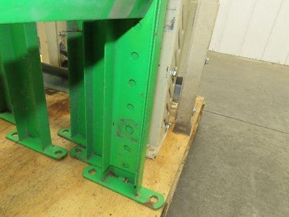18-1/2"W Conveyor Leg Stationary Floor Support GREEN 19-1/4" to 31"H