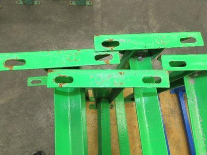 18-1/2"W Conveyor Leg Stationary Floor Support GREEN 19-1/4" to 31"H