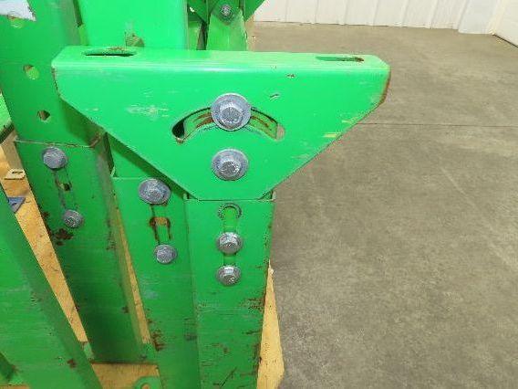 18-1/2"W Conveyor Leg Stationary Floor Support GREEN 19-1/4" to 31"H