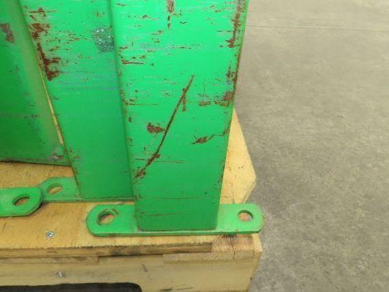 18-1/2"W Conveyor Leg Stationary Floor Support GREEN 19-1/4" to 31"H