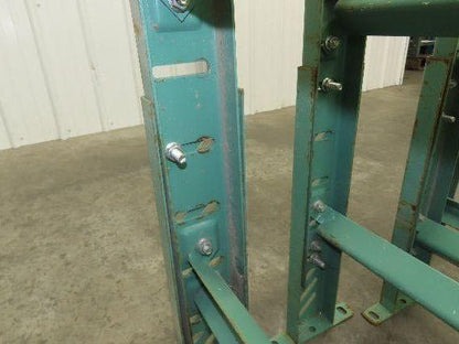 18"W Conveyor Leg Stationary Floor Support GREEN 24-1/4" to 38-1/2"H