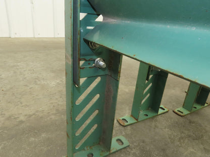 18"W Conveyor Leg Stationary Floor Support GREEN 24-1/4" to 38-1/2"H