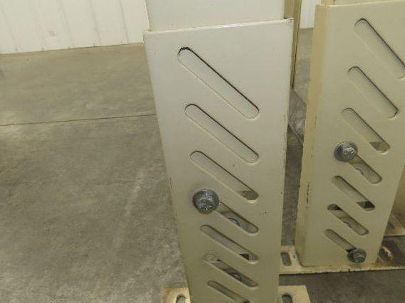 18-1/2"W Conveyor Leg Stationary Floor Support TAN 20-1/2" to 28"H