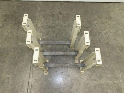 18-1/2"W Conveyor Leg Stationary Floor Support TAN 20-1/2" to 28"H