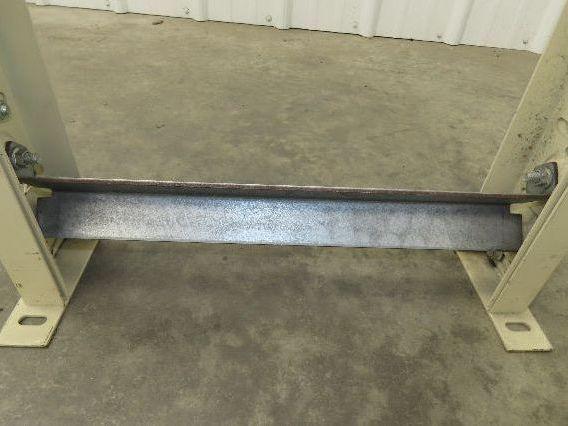 19"W Conveyor Leg Stationary Floor Support TAN 14-1/2" to 19"H