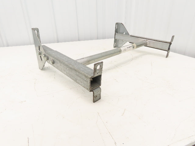 Automotion 24-1/2"W Conveyor Leg Stationary Floor Support 16" to 24"H Galvanized