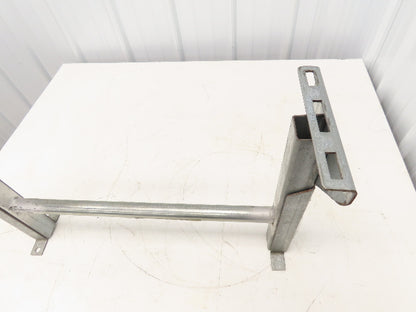 Automotion 24-1/2"W Conveyor Leg Stationary Floor Support 16" to 24"H Galvanized