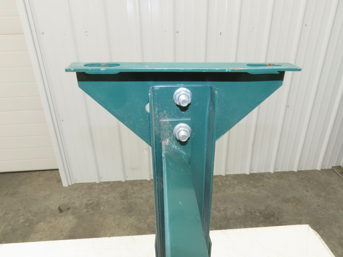 18"W Conveyor Leg Stationary Floor Support GREEN 19-5/8" to 29-5/8"H