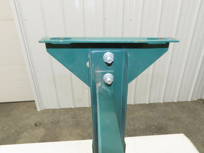 18"W Conveyor Leg Stationary Floor Support GREEN 19-5/8" to 29-5/8"H